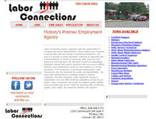 Tablet Screenshot of laborconnectionsllc.com